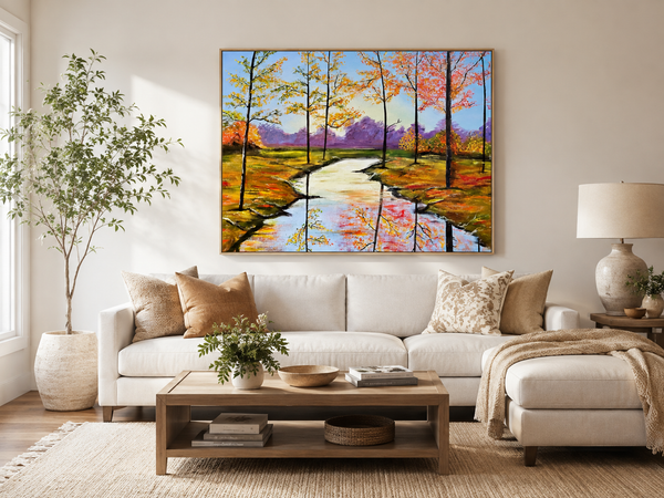 Autumn Forest Creek