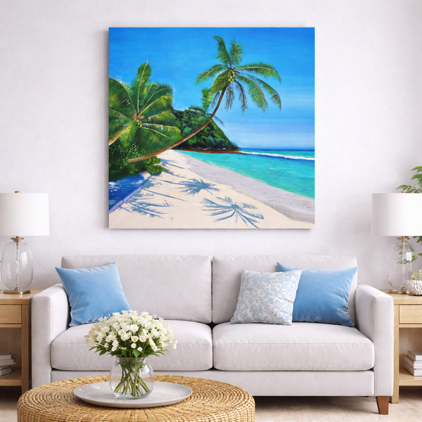 Blush Sky Ocean Wave