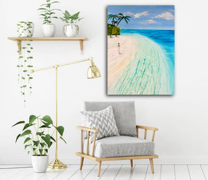 Beach Breeze Art Print