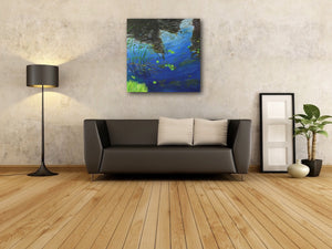 "Water Lilies" Original Oil Painting