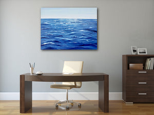 "Deep Blue Sea" Art Print