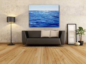 "Deep Blue Sea" Art Print