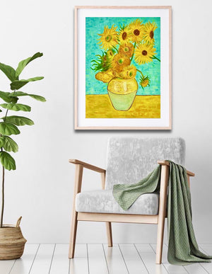 Sunflowers Vincent van Gogh Art Print