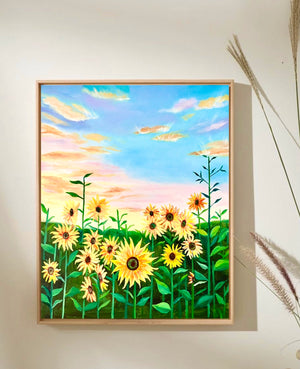 Sunflower Field Art Print