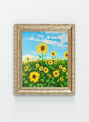 Sunflower Field Oil Painting