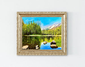 Lake Oil Painting