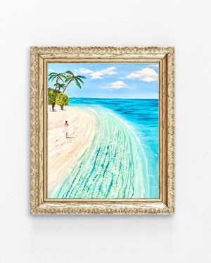 Beach Breeze Original Painting