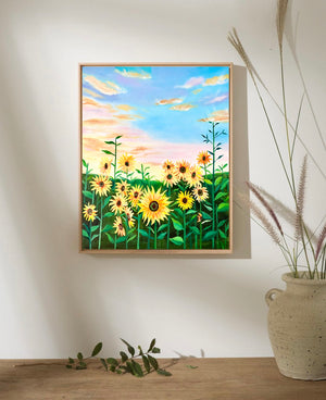 Sunflower Field Art Print