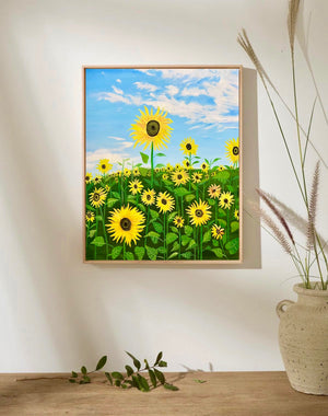 Sunflower Field Art Print